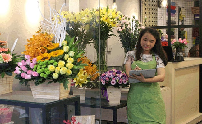 Giá hoa tươi tại shop hoa tươi quận 1